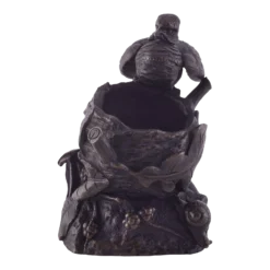 1890's Bronze Jewelry Tray Of Bird On Nest