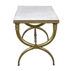 1890's European Marble Gilt Metal Table -chairish shop 1890s european marble gilt metal table 0811