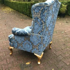 1900's French Louis Xvi Bergere Chairs In Gild Beech And Blue Damask- A Pair 15 1900's French Louis Xvi Bergere Chairs In Gild Beech And Blue Damask- A Pair -chairish shop 1900s french louis xvi bergere chairs in gild beech and blue damask a pair 6040