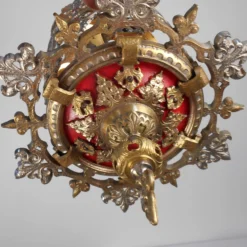 1920's American 6 Light Lantern 18 1920's American 6 Light Lantern -chairish shop 1920s american 6 light lantern 1849 scaled