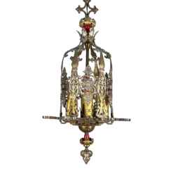 1920's American 6 Light Lantern