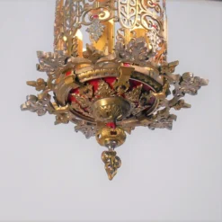 1920's American 6 Light Lantern 13 1920's American 6 Light Lantern -chairish shop 1920s american 6 light lantern 5694