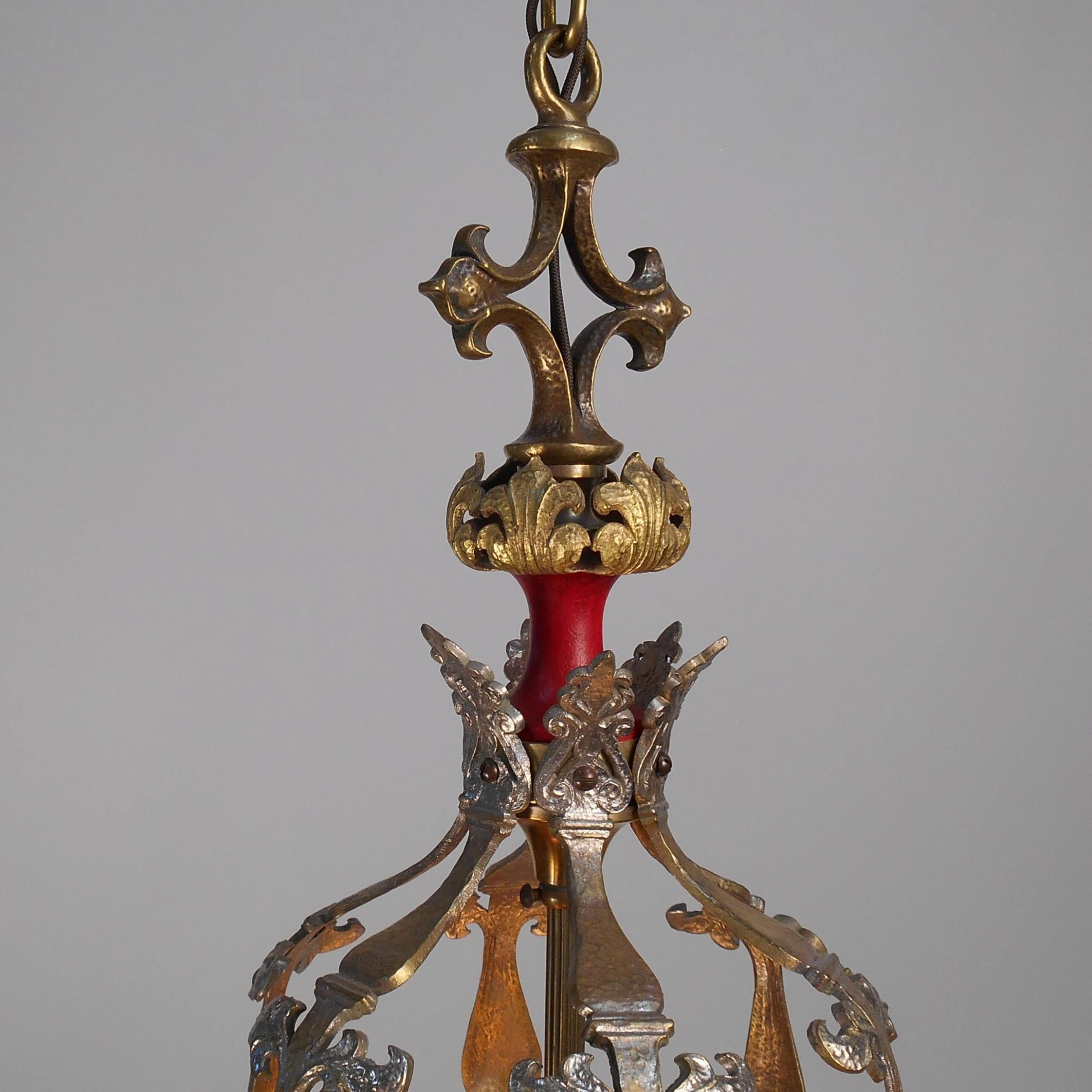 1920's American 6 Light Lantern 8 1920's American 6 Light Lantern - Image 8