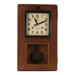1920’s Bakelite Italian Railway Station Wall Clock From The Italian Riviera