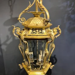 1920’s Caldwell Bronze Lantern -chairish shop 1920s caldwell bronze lantern 5602