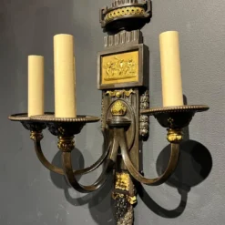 1920’s Caldwell Neoclassical Sconces - A Pair 9 1920’s Caldwell Neoclassical Sconces - A Pair -chairish shop 1920s caldwell neoclassical sconces a pair 8649