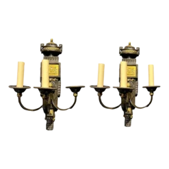 1920’s Caldwell Neoclassical Sconces - A Pair