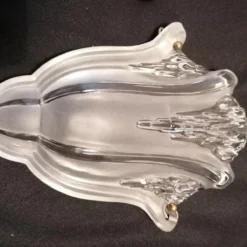 1920's French Art Deco Glacier Form Art Glass Angular Wall Sconces Signed By Ezan Set Of 3 -chairish shop 1920s french art deco glacier form art glass angular wall sconces signed by ezan set of 3 5940