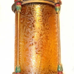 1920's Hanging Moroccan Lamp -chairish shop 1920s hanging moroccan lamp 4896