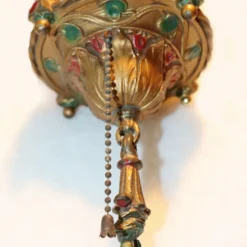 1920's Hanging Moroccan Lamp -chairish shop 1920s hanging moroccan lamp 5211