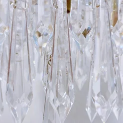 1920's Italian Brass Rim Chandelier -chairish shop 1920s italian brass rim chandelier 5761 scaled