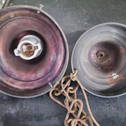 1920's Schoolhouse Light Fixture Opal Glass Shade Globe -chairish shop 1920s schoolhouse light fixture opal glass shade globe 0964 scaled