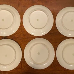 1920's Set Of 6 Decorative Hand Painted ''Nippon'' Plates With Blue Birds Marked Marked -chairish shop 1920s set of 6 decorative hand painted nippon plates with blue birds marked marked 1377 scaled