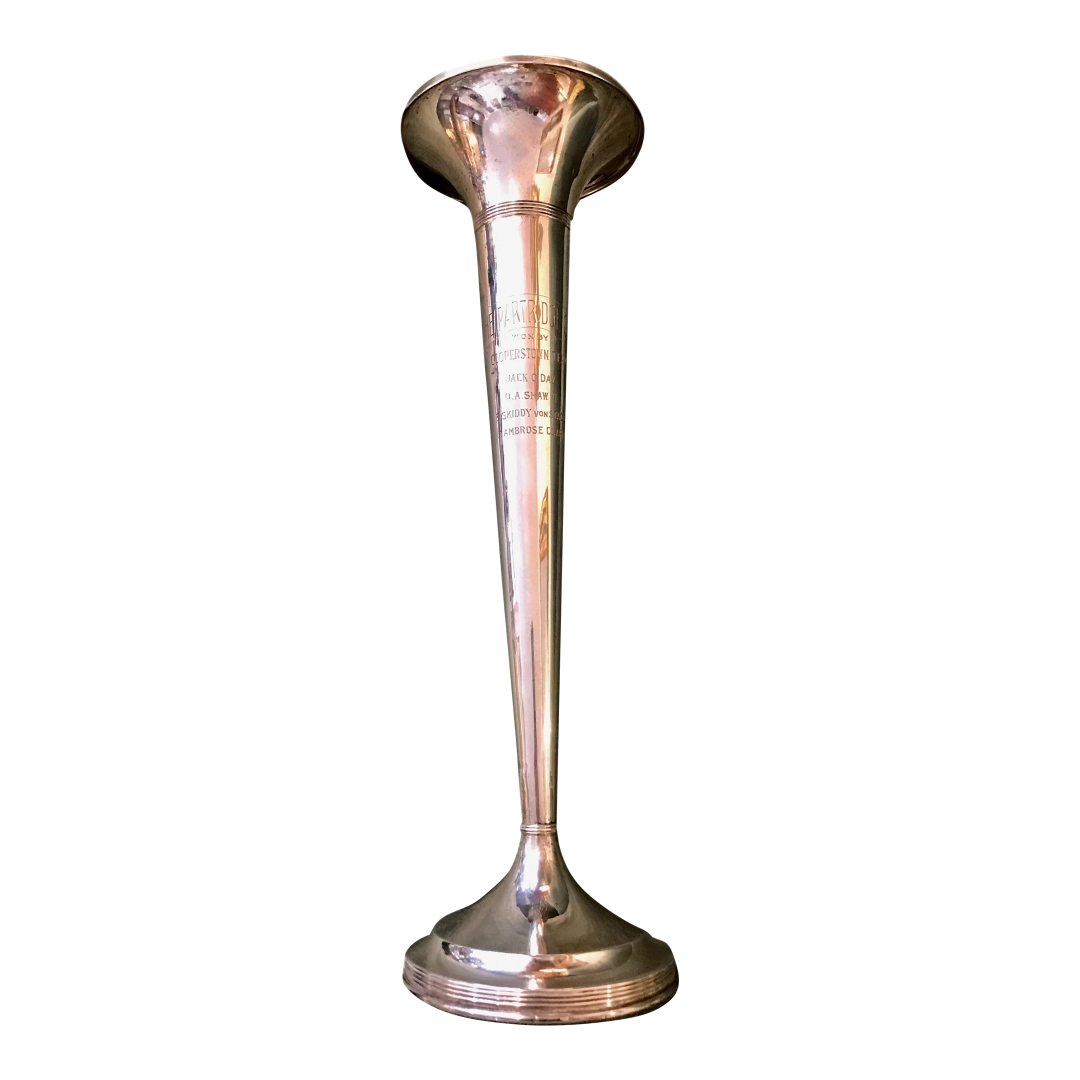 1920's Sterling Polo Trophy Won By The World's Greatest Players 1 1920's Sterling Polo Trophy Won By The World's Greatest Players