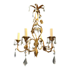 1930’s Bagues Crystal Chandelier