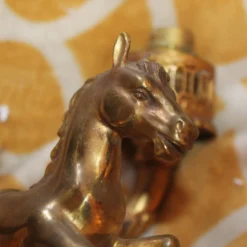 1930's French Art Deco Solid Bronze "Equine" Horse Figural Wall Sconce Attrib. Maison Jansen -chairish shop 1930s french art deco solid bronze equine horse figural wall sconce attrib maison jansen 3458 scaled