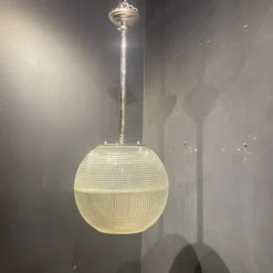 1930’s French Molded Glass Light Fixture -chairish shop 1930s french molded glass light fixture 7907 scaled