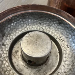 1930’s Hammered Copper Tobacco Rumidor From New York -chairish shop 1930s hammered copper tobacco rumidor from new york 2608 scaled