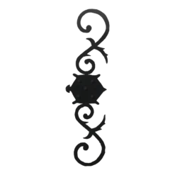 1930’s Large Torch Cut Steel Wall Sculpture