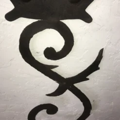 1930’s Large Torch Cut Steel Wall Sculpture -chairish shop 1930s large torch cut steel wall sculpture 1273 scaled