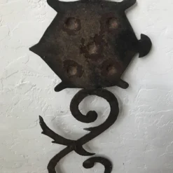 1930’s Large Torch Cut Steel Wall Sculpture -chairish shop 1930s large torch cut steel wall sculpture 2004 scaled