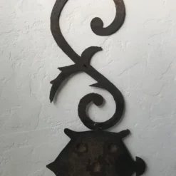 1930’s Large Torch Cut Steel Wall Sculpture -chairish shop 1930s large torch cut steel wall sculpture 5748 scaled