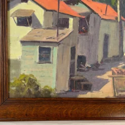 1930's Scenic Oil On Canvas - Framed Painting 18 1930's Scenic Oil On Canvas - Framed Painting -chairish shop 1930s scenic oil on canvas framed painting 2636 scaled