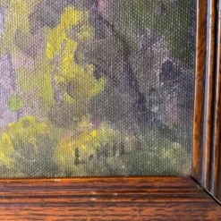 1930's Scenic Oil On Canvas - Framed Painting 14 1930's Scenic Oil On Canvas - Framed Painting -chairish shop 1930s scenic oil on canvas framed painting 4279 scaled