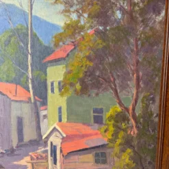 1930's Scenic Oil On Canvas - Framed Painting 13 1930's Scenic Oil On Canvas - Framed Painting -chairish shop 1930s scenic oil on canvas framed painting 9894 scaled