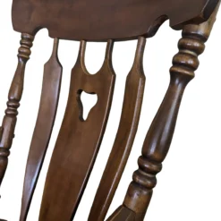 1940 Solid Maple Rocking Chair By S. Bent & Bros. -chairish shop 1940 solid maple rocking chair by s bent and bros 1074