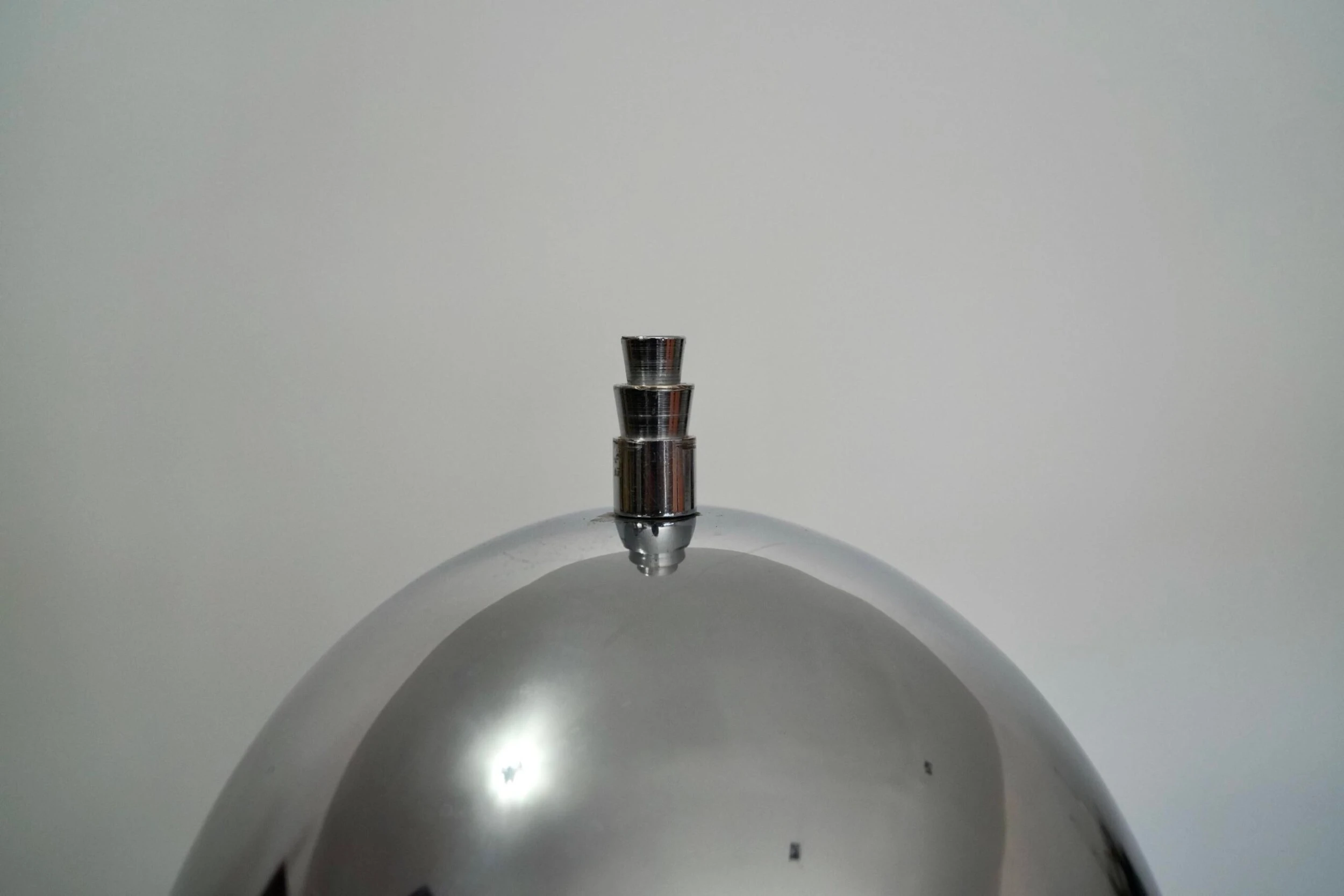1940's Art Deco Chrome Mushroom Table Lamp 6 1940's Art Deco Chrome Mushroom Table Lamp - Image 6