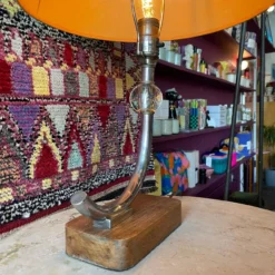 1940’s Art Deco Orb Lamp -chairish shop 1940s art deco orb lamp 5647