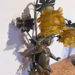 1940's Baroque Style Blindfolded Cupid Sconce/Wall Lamp 13 1940's Baroque Style Blindfolded Cupid Sconce/Wall Lamp -chairish shop 1940s baroque style blindfolded cupid sconcewall lamp 1822