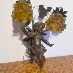 1940's Baroque Style Blindfolded Cupid Sconce/Wall Lamp 15 1940's Baroque Style Blindfolded Cupid Sconce/Wall Lamp -chairish shop 1940s baroque style blindfolded cupid sconcewall lamp 2966