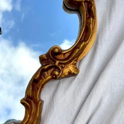 1940's Hollywood Regency Gilt Gold Mirror -chairish shop 1940s hollywood regency gilt gold mirror 1851 scaled