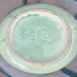 1940’s McCoy Pottery, “The Bird Bath” Ceramic Planter Bowl -chairish shop 1940s mccoy pottery the bird bath ceramic planter bowl 5362 scaled