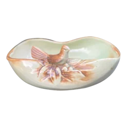 1940’s McCoy Pottery, “The Bird Bath” Ceramic Planter Bowl
