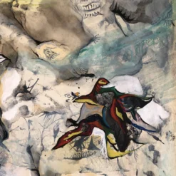 1940’s Original Ralph Nelson Abstract Painting Signed -chairish shop 1940s original ralph nelson abstract painting signed 1772