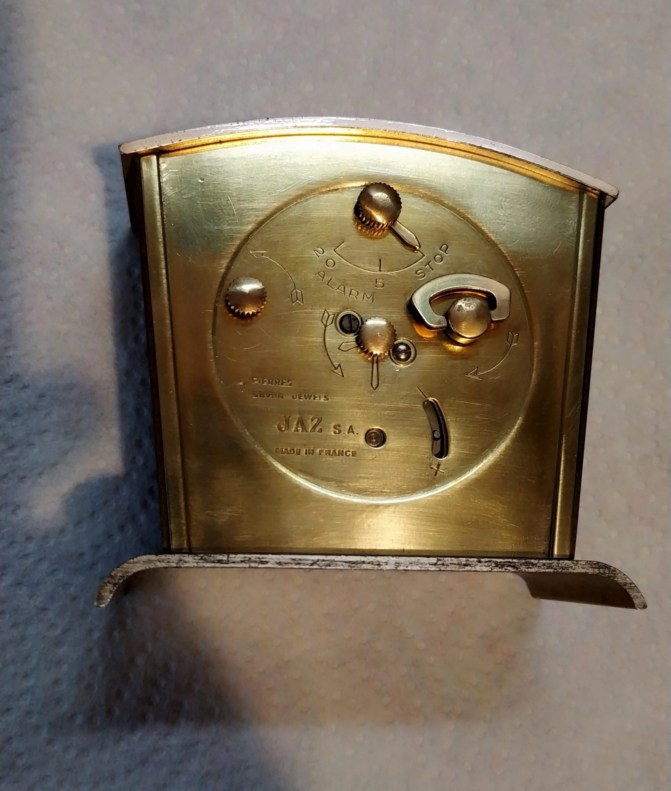 1950’s Alarm Clock Jaz De Luxe 6 1950’s Alarm Clock Jaz De Luxe - Image 6