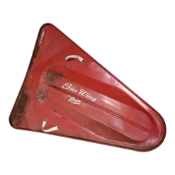 1950's Blazon Sno-Wing Sled In Atomic Red