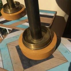 1950's Bullet Shell Lamps - Large Caliber - Trench Art -chairish shop 1950s bullet shell lamps large caliber trench art 7951