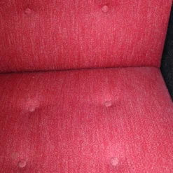 1950's Danish Click-Back Wool Sofa -chairish shop 1950s danish click back wool sofa 8376