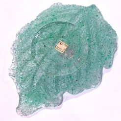 1950's Fratelli Toso Murano Green Overshot Blown Glass Leaf Dish 19 1950's Fratelli Toso Murano Green Overshot Blown Glass Leaf Dish -chairish shop 1950s fratelli toso murano green overshot blown glass leaf dish 3649