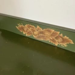 1950’s Green Hitchcock Stenciled Desk And Mirror -chairish shop 1950s green hitchcock stenciled desk and mirror 5404 scaled