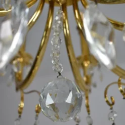 1950's Italian Crystal Chandelier By Oscar Tolasco For Lumi Milano -chairish shop 1950s italian crystal chandelier by oscar tolasco for lumi milano 6921