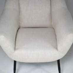 1950's Italian Mid-Century Modern Restored Armchair -chairish shop 1950s italian mid century modern restored armchair 3003