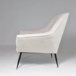 1950's Italian Mid-Century Modern Restored Armchair -chairish shop 1950s italian mid century modern restored armchair 8134