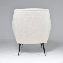 1950's Italian Mid-Century Modern Restored Armchair -chairish shop 1950s italian mid century modern restored armchair 9953