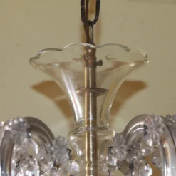 1950's Italian Regency Crystal Luxurious "Marie Therese" Crown Chandelier -chairish shop 1950s italian regency crystal luxurious marie therese crown chandelier 2615 scaled