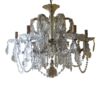 1950's Italian Regency Crystal Luxurious "Marie Therese" Crown Chandelier